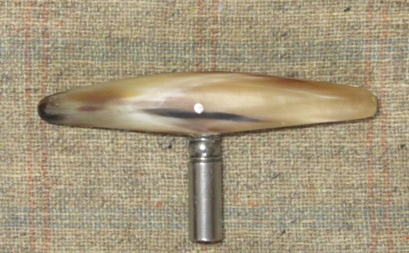 Cow horn, steel prong with 6mm socket